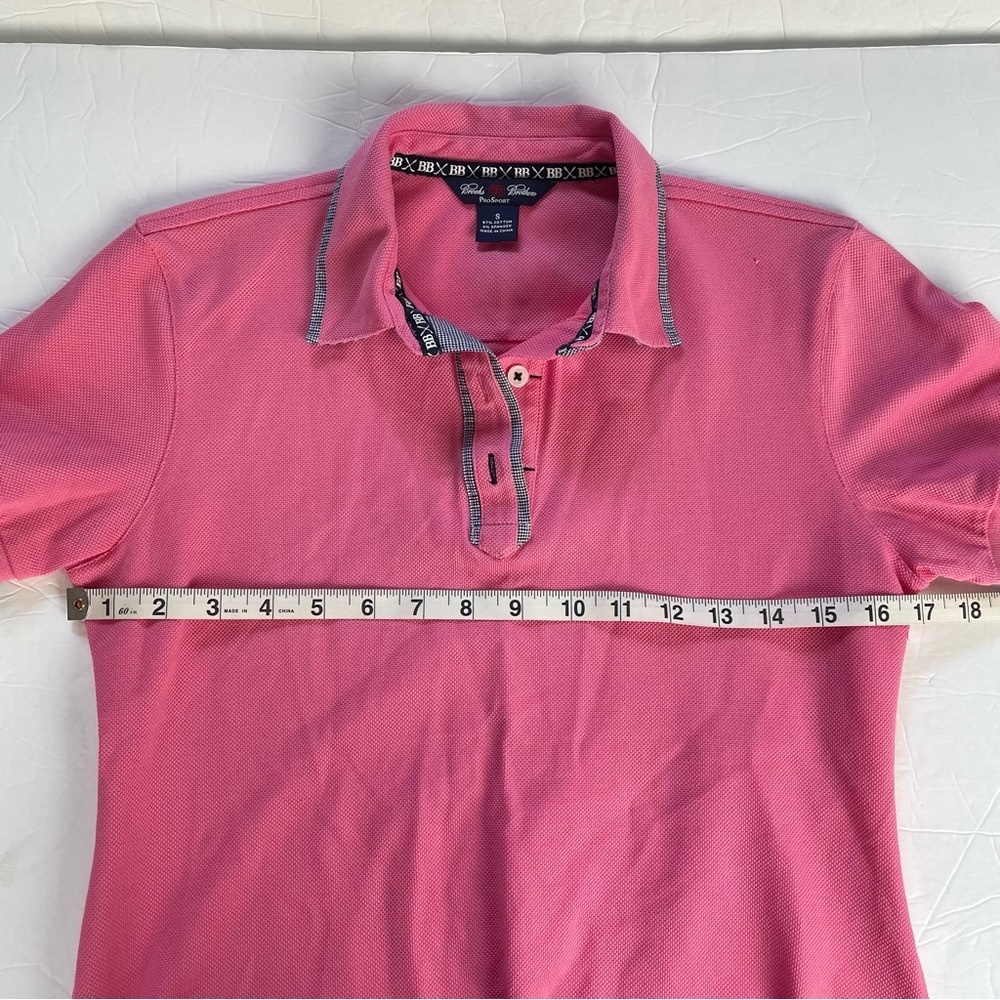 Brooks Brothers Pro Sport Polo Pink Size Small - Picture 7 of 8